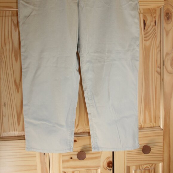J Jill Live In Chino Cropped Pants Size 10 - Picture 2 of 5